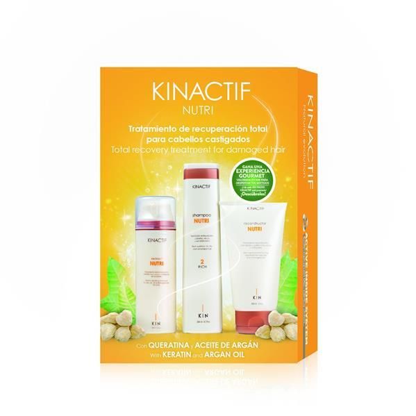 Hajápoló csomag roncsolt, száraz hajra Kinactif Nutri Hajápoló csomag roncsolt, száraz hajra Kinactif Nutri