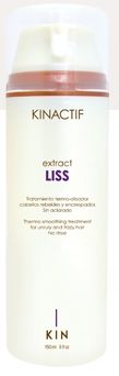 Kinactif Liss Extract hajerősítő hővédő hajegyenesítéshez normál hajra 