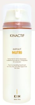 Kinactif Nutri Extract hajerősítő hővédő hajegyenesítéshez száraz töredezett hajra