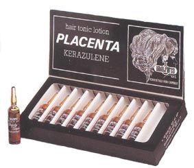 Placentás hajhullás elleni hajszesz 12db Vital Placenta Kerazulen