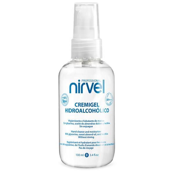 Nirvel Hidroalcoholic Gel Cream azonnali kéztiszító ápoló krém gél 70% alkohollal