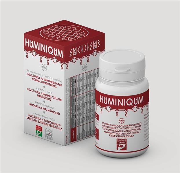 Huminiqum immunerősítő étrend-kiegészítő kapszula 