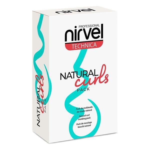 Nirvel Natural Curls Pack - Dauer zselé - Dauervíz - és fixáló hab szett minden hajtípus 