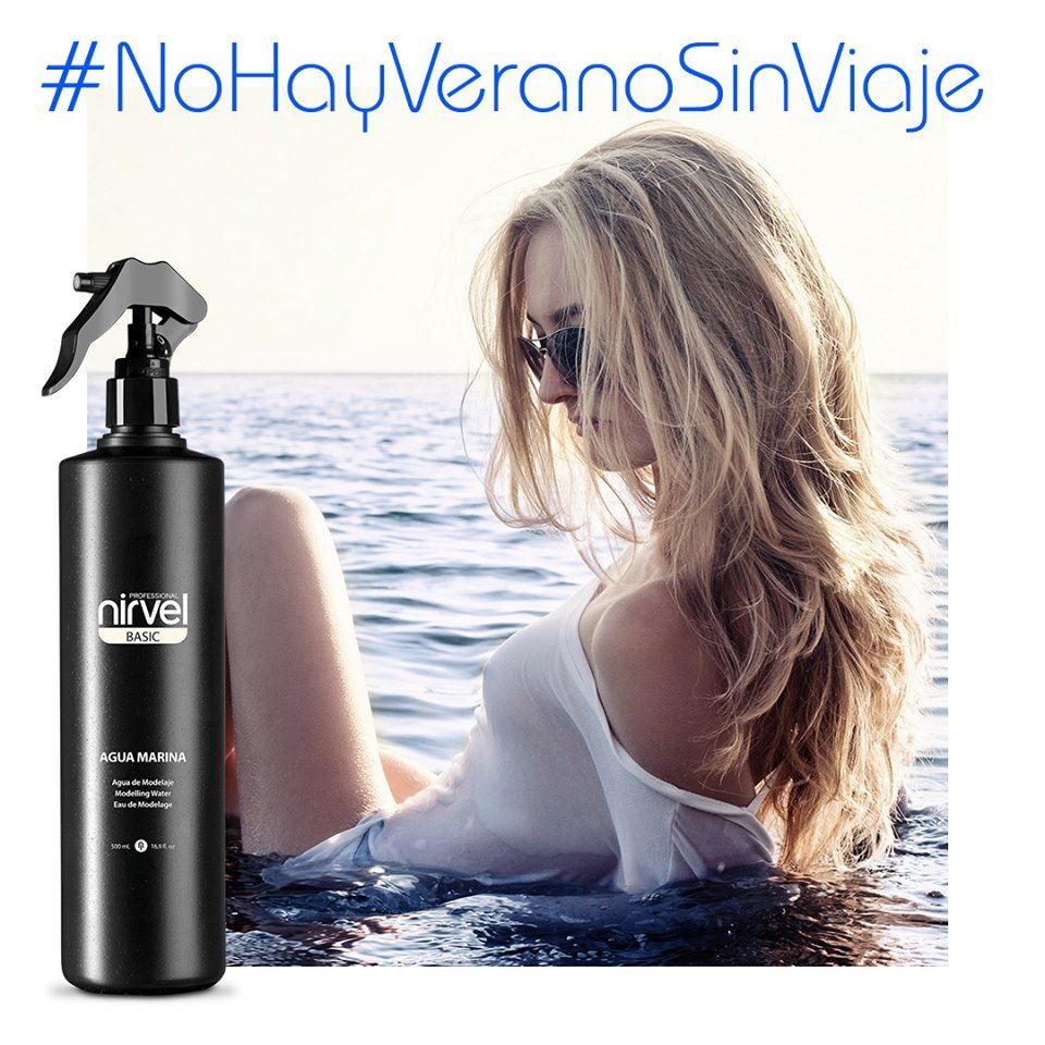 Nirvel Aqua Marina tengeri sós hajformázó spray - volumennövelő