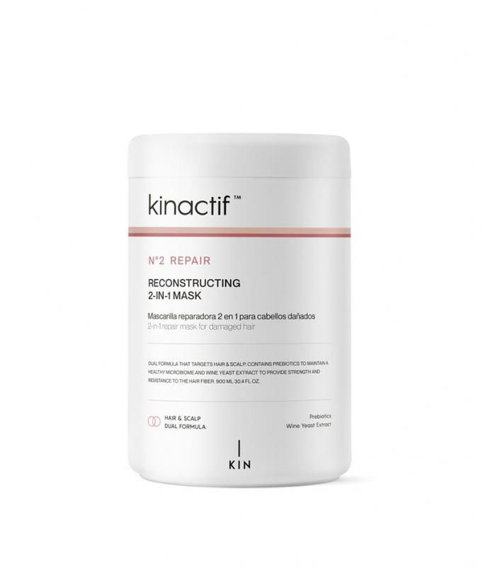Kinactif Reconstructing 2in1 Mélyen regeneráló erősítő hajmaszk és hajbalzsam töredezett hajra 900ml