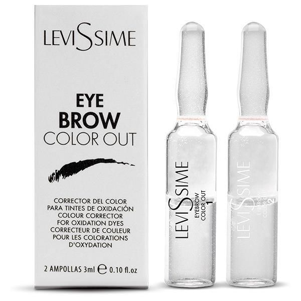 Levissime Eyebrow Color Out – Szemöldökfesték eltávolító a szőrzetből 2x3 ml ampulla Levissime Eyebrow Color Out – Szemöldökfesték eltávolító a szőrzetből 2x3 ml ampulla