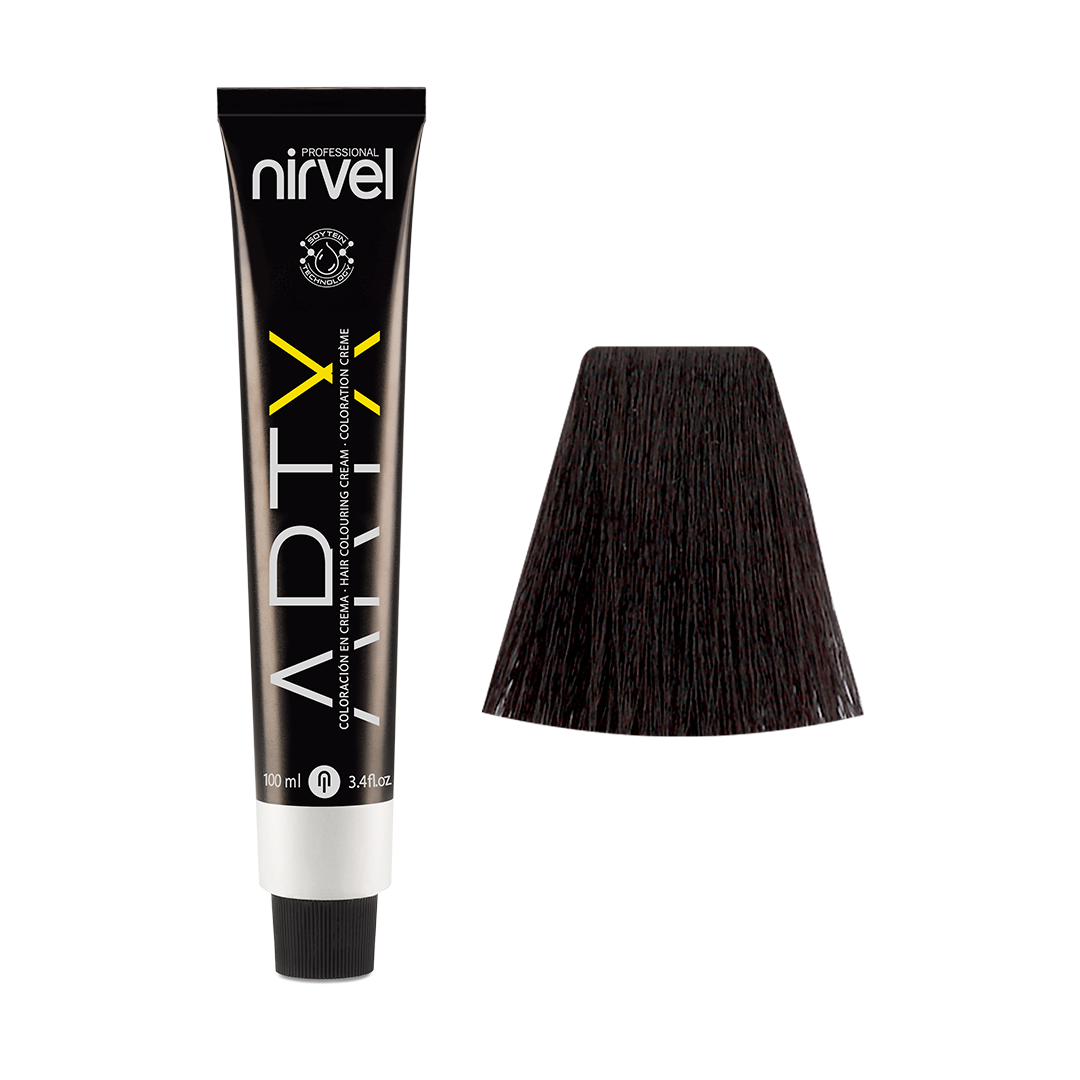 Nirvel ARTX VEGÁN N1 Fekete Professzionális hajfesték csomag - 8db termékkel