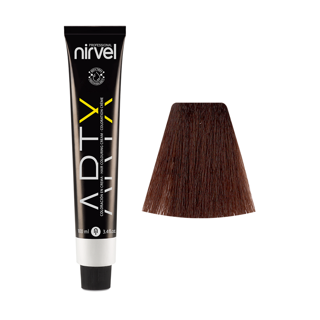 Nirvel ARTX VEGÁN N4 Közép Barna Professzionális hajfesték csomag - 8db termékkel