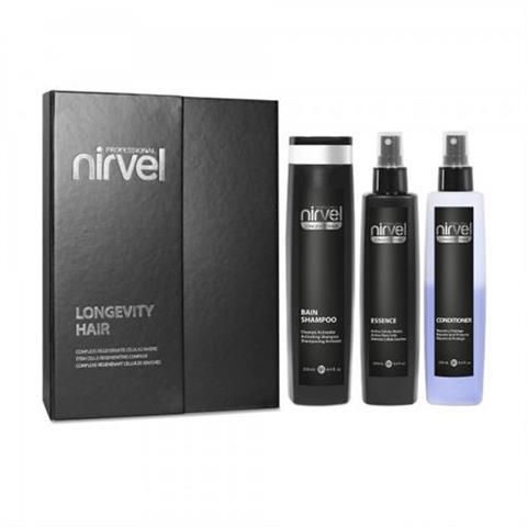 Nirvel Longevity intenzív hajerősítő energizáló hajfiatalító kezelés vékony gyenge sérült hajra 