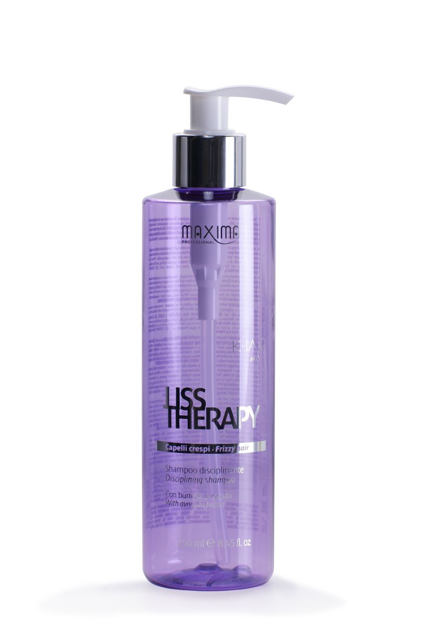 Maxima Liss Therapy Anti-frizz Disciplining keratinos sampon egyenes hajra 250 ml