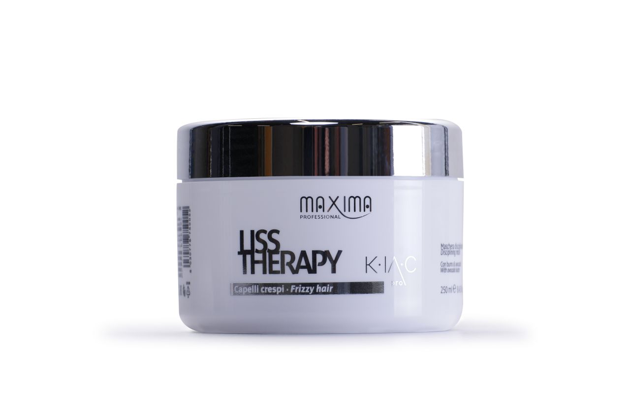 Maxima Liss Therapy Anti-frizz Disciplining keratinos hajmaszk egyenes hajra 250 ml