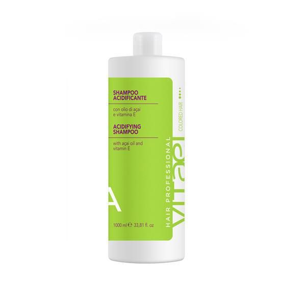 Vitael Acidifying hajszínvédő sampon savas pH-val festett és törékeny hajra 300ml Vitael Acidifying hajszínvédő sampon savas pH-val festett és törékeny hajra 300ml