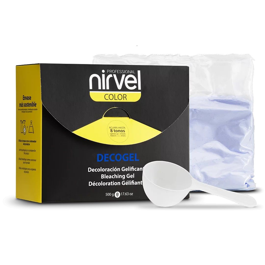 Nirvel Decogel hajkímélő szőkítő zselés - krém 10 tónushoz 