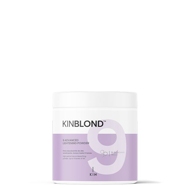 Kinblond Vegán szőkítőpor 9 tónus világosításához 500gr / 3-BONDING TECH