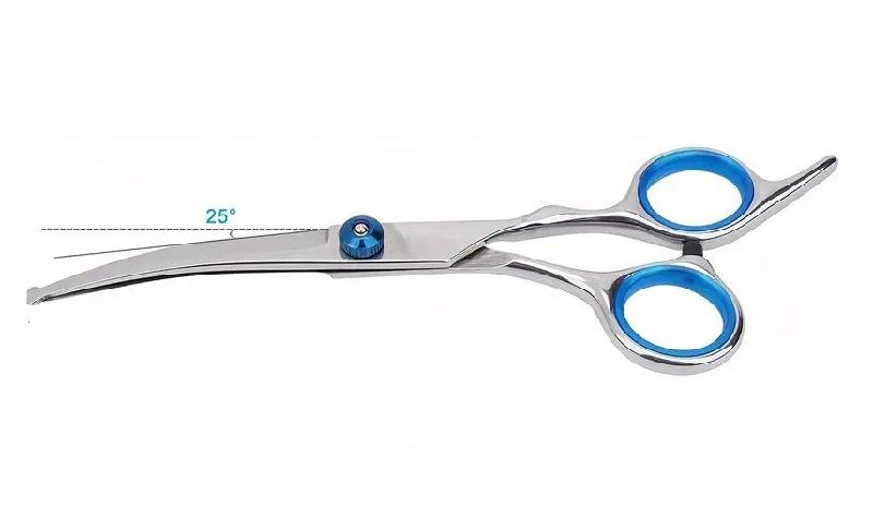 Kutyanyíró olló hajlított pengével 6.0 TCS-9413066029 Kutyanyíró olló hajlított pengével 6.0 TCS-9413066029