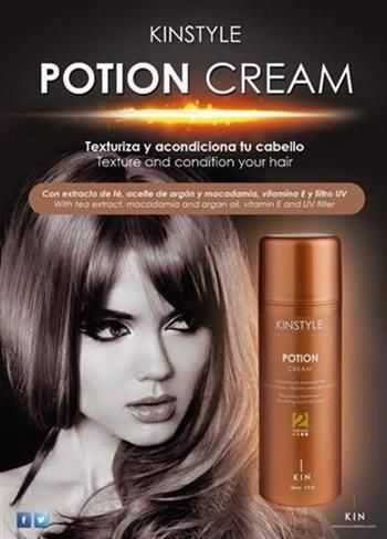 KINSTYLE Potion volumennövelő és kondícionáló hajfénykrém KINSTYLE Potion volumennövelő és kondícionáló hajfénykrém
