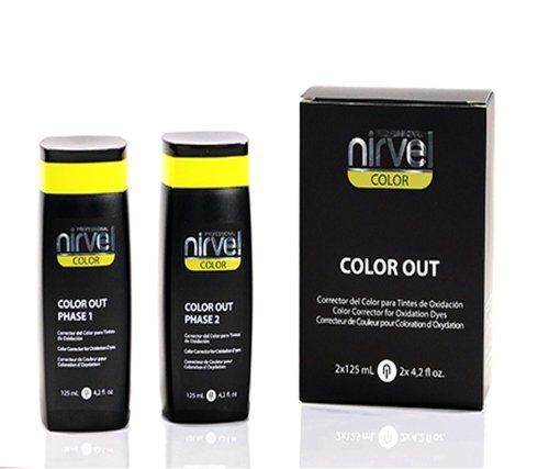 Hajradír, hajfesték eltávolító a roncsolás mentes színeltávolítás -hoz 2×125 ml - Nirvel COLOR OUT Hajradír, hajfesték eltávolító a roncsolás mentes színeltávolítás -hoz 2×125 ml - Nirvel COLOR OUT