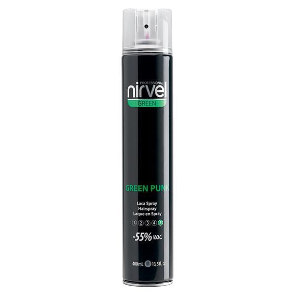 Nirvel Green Punk extra erős hajlakk -55%voc hajtógázzal
